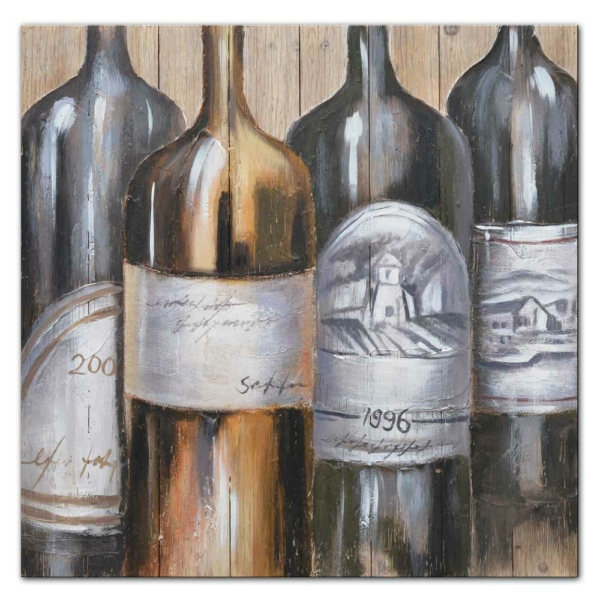 malovaný obraz U vinaře