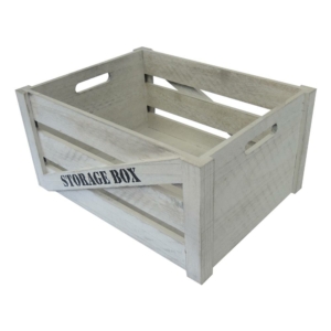 dřevěná bedýnka Storage Box