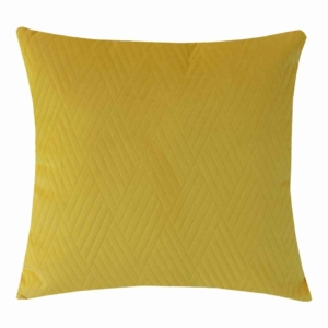 dekorační polštář žlutý