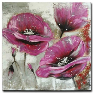 obraz Purpurové květy