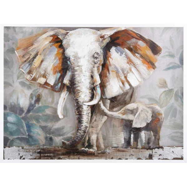 malovaný obraz slona - Elephant