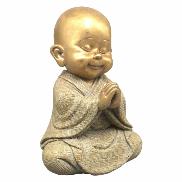 soška buddha jako dítě v tureckém sedu